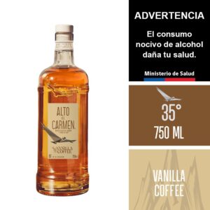Pisco Alto del Carmen Vainilla Coffe