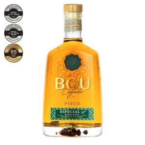 Pisco Bou Especial Moscatel 35%  750ml