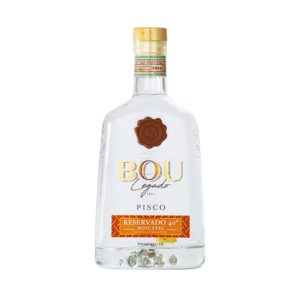 Pisco Bou Moscatel Blanco 40% 750Ml