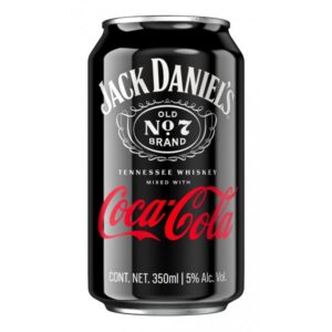 Lata Jack Daniels Con Coca - Cola 350ml