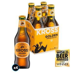 Cerveza Kross Golden Four Pack 330Ml