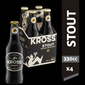 Cerveza Kross Stout Four Pack 330Ml