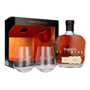 Ron Barcelo Imperial + Vasos