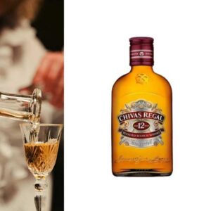 Petaca Whiskey Chivas Regal 12 Años 200Ml