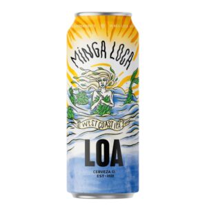 Cerveza Loa Minga Loca West Coast Ipa 470Ml