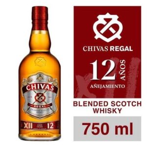 Blended Scotch Chivas Regal 12 Años 750Ml