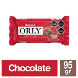 Chocolate Orly Frutilla 95Gr