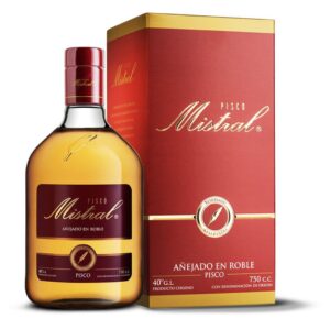 Pisco Mistral Añejado En Roble 40%alc 750Ml