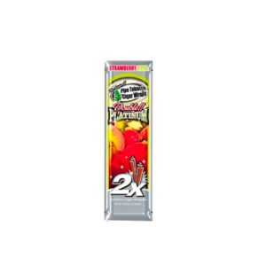Blunt Wrap Doble Platinum Sabor Frutilla Kiwi