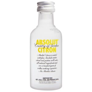 Miniatura Vodka Absolut Citron