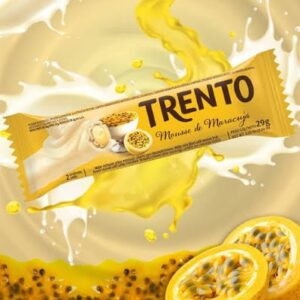 Wafer Trento Sabor Maracuya