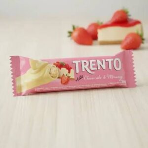 Wafer Trento Sabor Chessecake De Frutilla